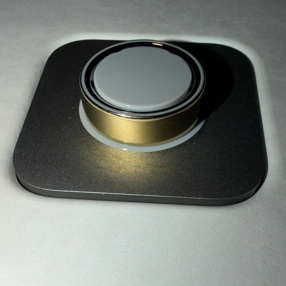 Neutral Gray & Gold Phone Grip/Stand